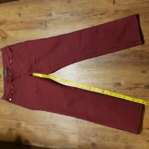 Lauren Ralph Lauren red blue striped straight jeans